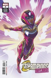 CHAMPIONS #4 SOUZA IRONHEART BLACK HISTORY MONTH VAR