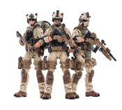 JOY TOY US ARMY DELTA FORCE 1/18 FIGURE 3PK
