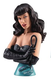 BETTIE PAGE V2 QUEEN OF PINUPS 3/4 BUST (NAUGHTY BETTIE) (NE