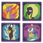 SPYRO THE DRAGON SILICONE COASTER 4PC SET