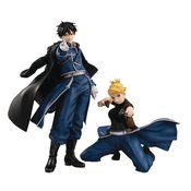PREC GEM SER FULLMETAL ALCHEMIST MUSTANG & HAWKEYE FIG