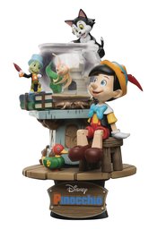DISNEY CLASSIC ANI SER DS-058 PINOCCHIO D-STAGE 6IN STATUE (