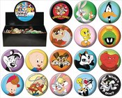 LOONEY TUNES 144PC BUTTON ASST DIS