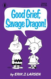 SAVAGE DRAGON #252 3RD PTG CHARLIE BROWN PARODY CVR (MR)