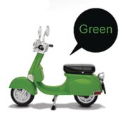 EAA-A03G MOTORBIKE CLASSIC STYLE FIGURE ACC GREEN VER