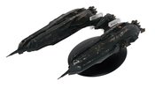 STAR TREK DISCOVERY FIG MAG #33 KLINGON CHARGH-CLASS SHIP (C