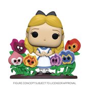 POP DELUXE ALICE 70TH ALICE W/ FLOWERS VINYL FIGURE