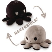 TEETURTLE REVERSIBLE OCTOPUS MINI BLACK PLUSH