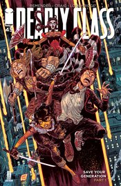 DEADLY CLASS #45 CVR B LEVEL & DINISIO (MR)