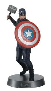 MARVEL MOVIE HERO COLLECTOR HEAVYWEIGHTS #8 #8 CAPTAIN AMERI