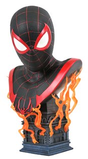 LEGENDS IN 3D MARVEL GAMERVERSE MILES MORALES 1/2 SCALE BUST