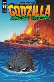 GODZILLA MONSTERS & PROTECTORS #2 CVR A DAN SCHOENING