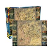 LORD OF RINGS MAP 100PC PUZZLE