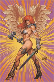 RED SONJA THE SUPERPOWERS #5 LINSNER LTD VIRGIN CVR