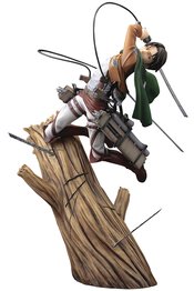 (USE AUG238607) ATTACK ON TITAN LEVI ARTFX J STATUE RENEW PK