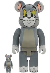 TOM & JERRY TOM FLOCKY 100% & 400% BEA 2PK