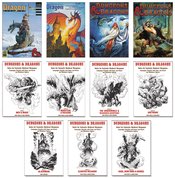 DUNGEONS & DRAGONS BOOK COVER SERIES 1 48PC MAGNET ASST