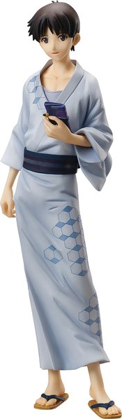 REBUILD OF EVANGELION SHINJI IKARI YUKATA 1/8 PVC FIG