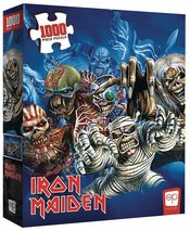 IRON MAIDEN FACES OF EDDIE 1000 PC PUZZLE