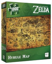 ZELDA HYRULE MAP 1000 PC PUZZLE