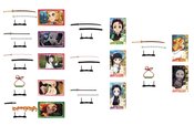 DEMON SLAYER KIMETSU NICHIRIN SWORDS COLL 10PC BMB DS