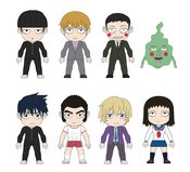 MOB PSYCHO 100 KAWAII TITANS 18PC MINI FIG DISP (Net)