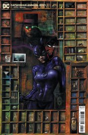 CATWOMAN 2021 ANNUAL #1 CVR B CARDSTOCK SHARP VAR