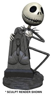 NIGHTMARE BEFORE CHRISTMAS GRAVEYARD JACK HEAD KNOCKER