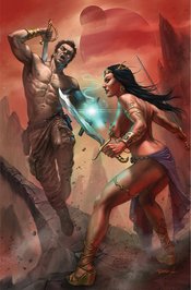 DEJAH THORIS VS JOHN CARTER OF MARS #1 CVR L PARRILLO LTD VI