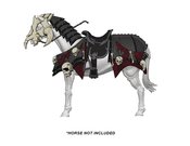 MIGHTY STEEDS KNIGHT OF ASPERITY HEAVY TACK SET