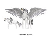 MIGHTY STEEDS BRIGHT PEGASUS AND UNICORN CREATURE KIT