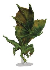 D&D ICONS REALMS MINI ADULT GREEN DRAGON FIG