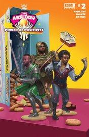 WWE NEW DAY POWER OF POSITIVITY #2 (OF 2) CVR B RAHZZAH