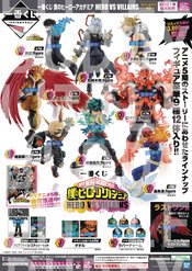 MY HERO ACADEMIA ICHIBAN KUJI HEROES VS VILLAINS 80PC BOX (N
