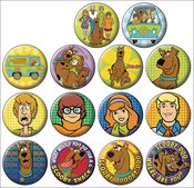 SCOOBY DOO 144PC BUTTON ASST DIS