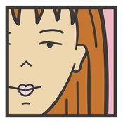 DARIA QUINN 1IN ENAMEL PIN