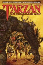 ERB AUTH LIB TARZAN HC VOL 09 TARZAN & GOLDEN LION