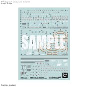 MOBILE SUIT GUNDAM DECAL 123 GUNDAM ORIGIN MULTIUSE DECAL (N