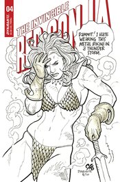 INVINCIBLE RED SONJA #4 CVR D CHO