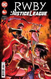 RWBY JUSTICE LEAGUE #4 CVR A ANDOLFO