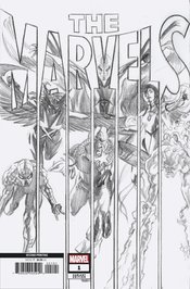 THE MARVELS #1 2ND PTG ALEX ROSS RATIO VAR