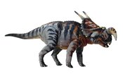 BEASTS OF MESOZOIC CERATOPSIAN SER EINIOSAURUS 1/18 SCALE AF