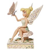 DISNEY TRADITIONS TINKERBELL WHITE WOODLAND 5.9IN STATUE (AP