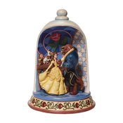 DISNEY TRADITIONS BEAUTY & THE BEAST DOME 10.3IN STATUE (APR