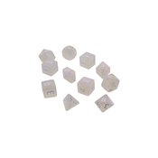 ECLIPSE POLY 11 DICE SET ARCTIC WHITE (APR218046)