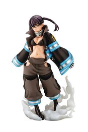 (USE JUN247291) FIRE FORCE TAMAKI KOTATSU ARTFX J STATUE (Ne