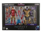 MARVEL LEGENDS INF SAGA IRON MAN MK85 VS THANOS AF CS