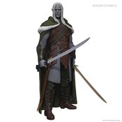 D&D FULL SIZED DRIZZT FOAM STATUE