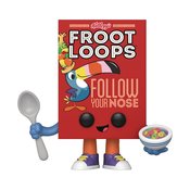 POP KELLOGGS FROOT LOOPS CEREAL BOX VINYL FIG