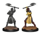 CRITICAL ROLE UNPAINTED MINI HALF-ELF ECHO & ECHO FEMALE (AP